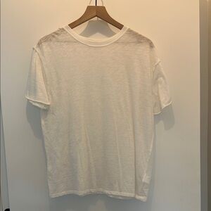 We The Free White Short Sleeve Tee Minimalist Design